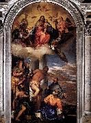 Paolo Veronese Virgin and Child with Saints oil painting on canvas